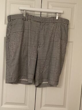 Ralph Lauren RLX Golf Shorts- Black & White